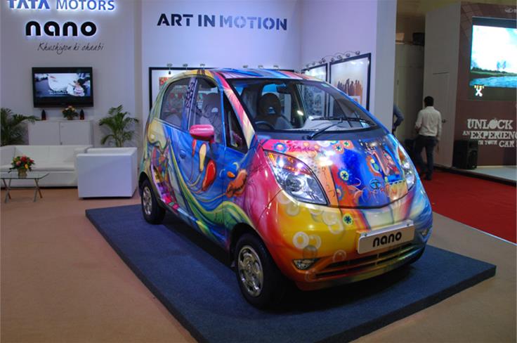 Tata Nano "Art in Motion"