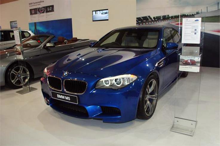New BMW M5 saloon