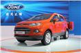 The Ford EcoSport for China is built in Brazil. It will be launched in India in 2013. 