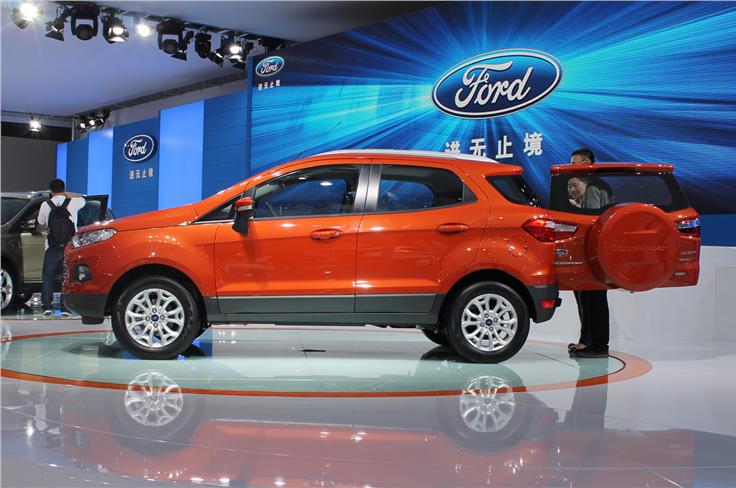 Ford will also sell the EcoSport in Europe. 