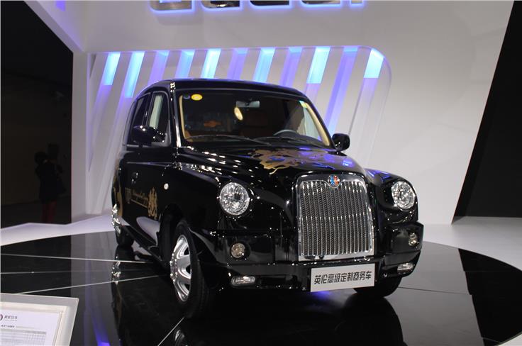 The TX4 London taxi is manufactured locally by Geely. 