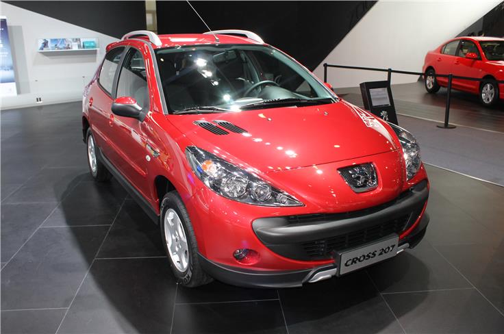 Peugeot 207 Cross is based on the 206.