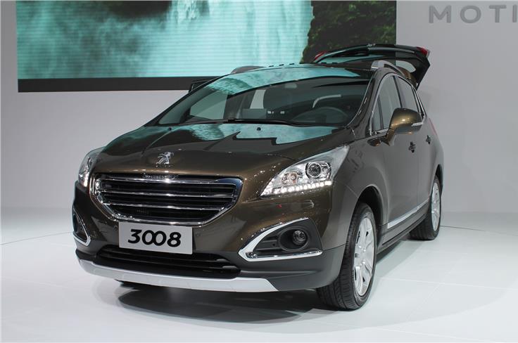 The Peugeot 3008 is locally built in China.