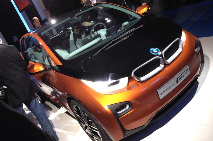 BMW's i3 Concept Coupe points at an expansion of the carmaker's electric range.

