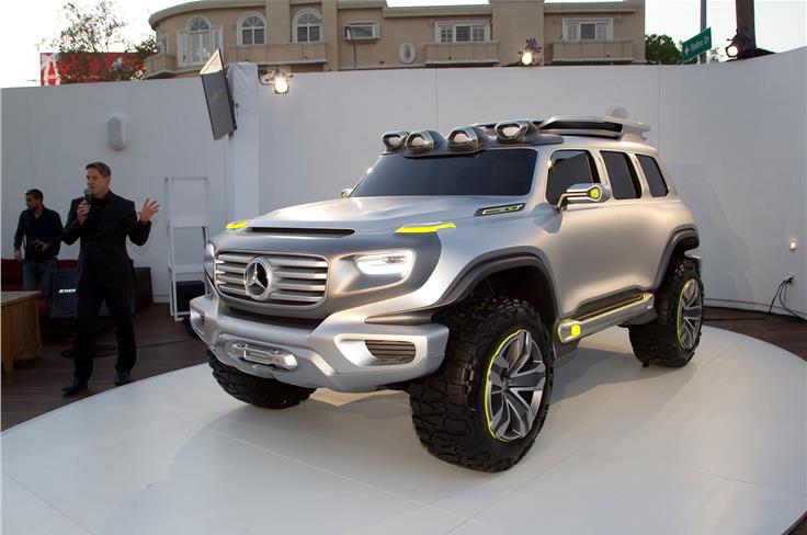 The Ener-G-Force concept hints at a Range Rover rival from Mercedes.