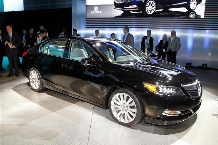 Acura RLX is the replacement of the Acura RL which is based on the Honda Legend. 