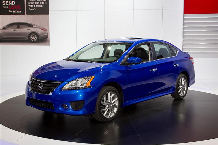 The Nissan Sentra saloon will come to India badged as Nissan Sylphy. 