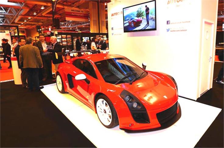 Rare Mastretta sports car was another highlight of Autocar's show stand