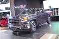 Chevrolet showcased its updated GMC line-up with the all-new 2014 Sierra.
