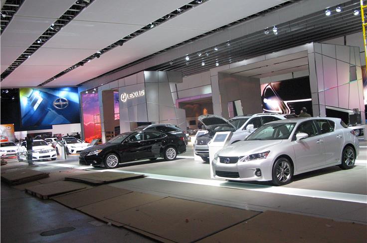 The brand new Lexus IS made its first public appearance.