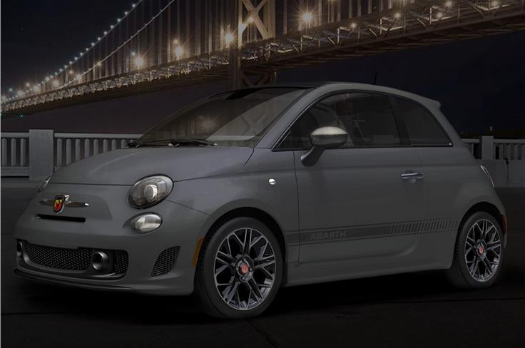 Fiat has showcased the special edition 500.