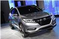This is Honda's new Jazz-based SUV concept. 