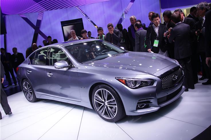 The Infiniti Q50 is the Nissan's luxury arm's latest answer to the BMW 3-series

