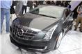 Cadillac unveiled the new ELR electric car at the Show. It's styling sticks to the original Converj concept shown earlier. 