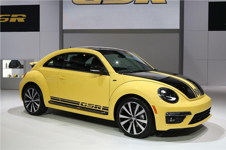 Beetle GSR gets a more powerful engine; colour scheme was used on 1973 GSR Beetle