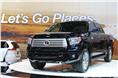 Toyota Tundra is lightly upgraded for 2013