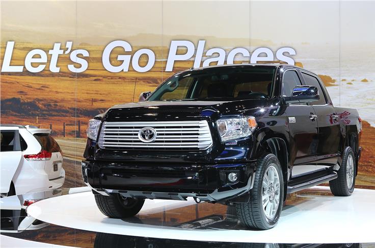 Toyota Tundra is lightly upgraded for 2013