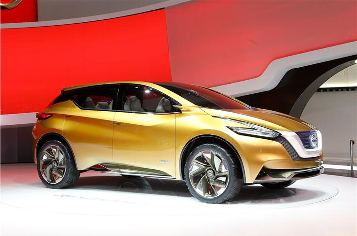 Nissan Resonance was first seen in Detroit; the concept points to the new Nissan Murano. 
