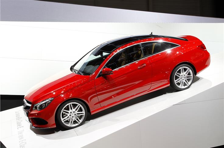The facelifted E-class has made its European premiere in Geneva

