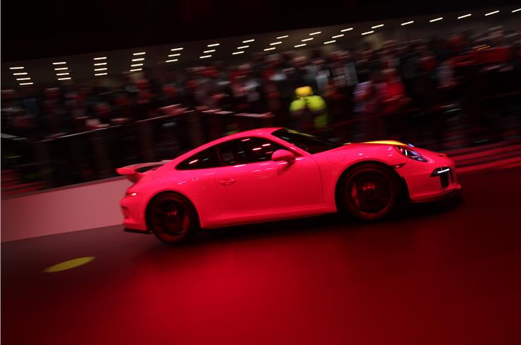 Porsche has heralded the 50th anniversary of the 911 with a new 468bhp race-bred GT3