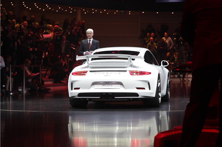 The new Porsche 911 GT3 does without a manual gearbox for the first time

