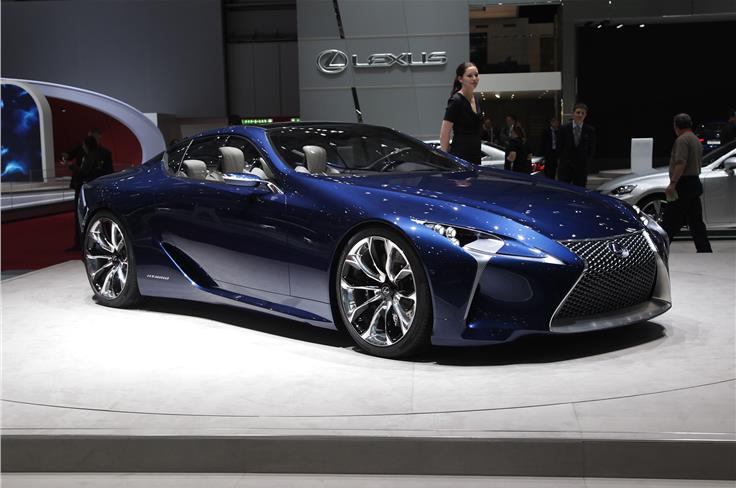 Styling cues of  Lexus LF-CC now found in new IS. Could inspire an Audi A5 rival

