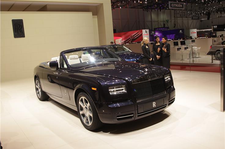 This year marks ten years of the Rolls-Royce Phantom; Drophead arrived in 2007

