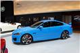 Jaguar showcased the new XFR-S at the Geneva Show. 