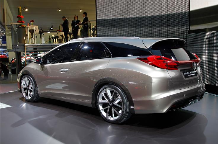 Swoopy Tourer concept marks the return of a load-lugging Honda Civic