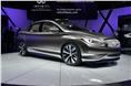 Electric Infiniti LE luxury saloon concept will make production in 2014

