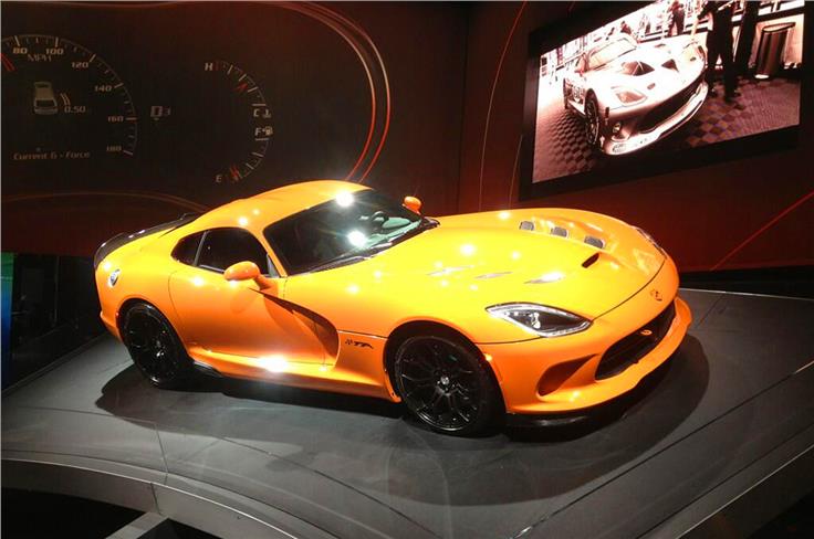 SRT's 640bhp Viper Time Attack (TA) is only available in 'Crusher Orange'

