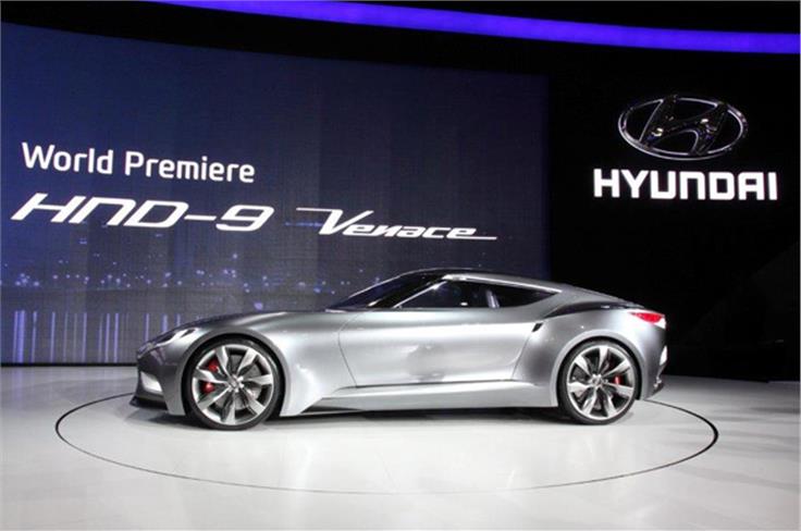 Hyundai&#8217;s striking Venace coupe represents a further move towards a premium sub-brand