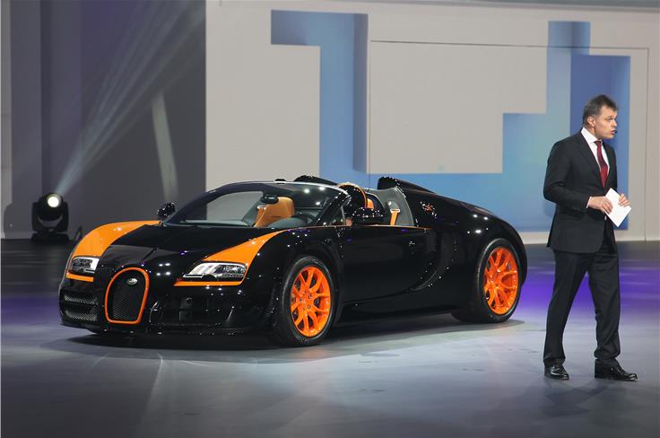 Based on the Bugatti Veyron Grand Sport Vitesse, only eight World Record cars will be made.