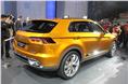 The Volkswagen CrossBlue coupe is the second variant of the big MQB-based SUV.