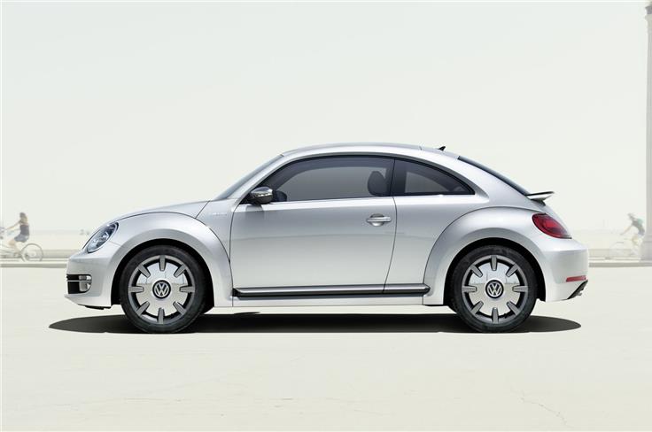 The Volkswagen iBeetle has been built in conjunction with Apple to deliver social media connectivity on the move.