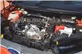 1-litre Ecoboost engine develops 123bhp and 17.33kgm of torque 
