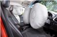 Dual airbags are available on the Titanium trim while the optional pack includes side curtain airbags