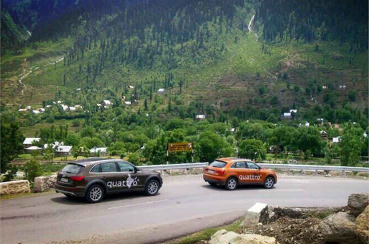 Tonnes of twists and turns en route to Srinagar. We're not complaining.