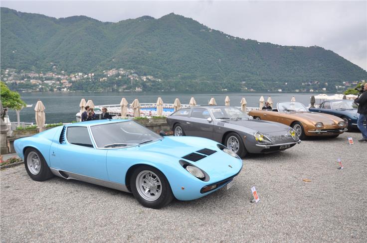 This is one of only two Miura SV's in this colour