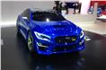 Subaru unveiled the WRX concept, underlining its determination to get back to its performance roots.
