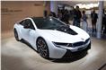 BMW claims the production-spec i8 can crack 0-100kph in 4.4 seconds.