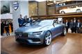 Volvo showcased a 395bhp concept coupe.