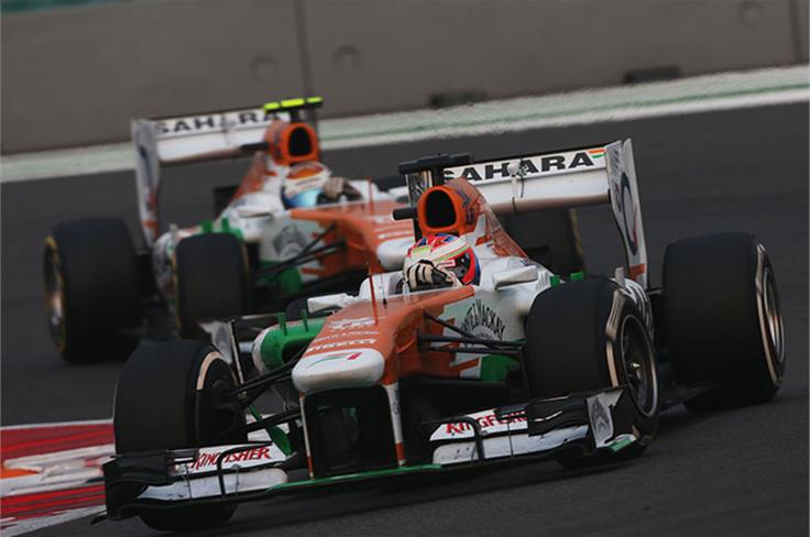 Force India enjoyed a strong home race with both cars finishing in top 10.