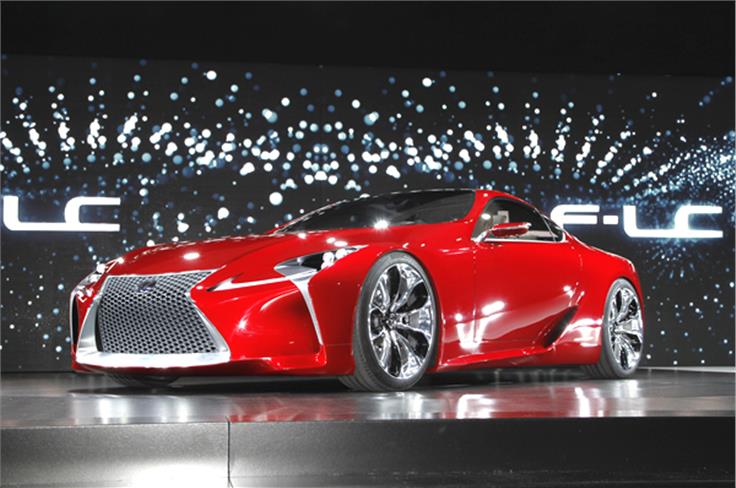 Lexus will showcase a new super concept se to replace the LFA. 