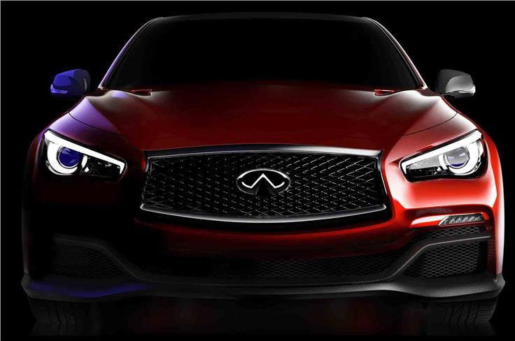 Infiniti Q50 Eau Rogue concept will be shown to the audience for the first time at Detroit. 