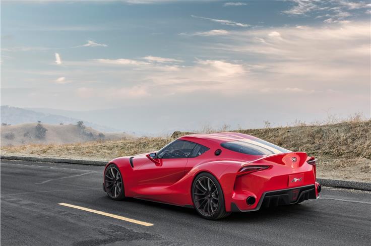 The new Toyota FT-1 concept is seen as a spiritual successor of the iconic Supra.