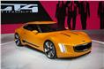The Kia GT4 Stinger is front-engined but rear-wheel drive