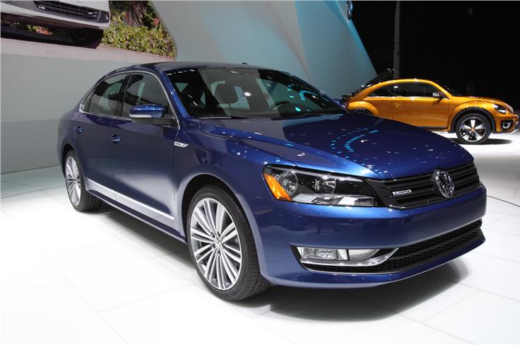 The US Market VW Passat got a new frugal variant at the Detroit Motor Show. 