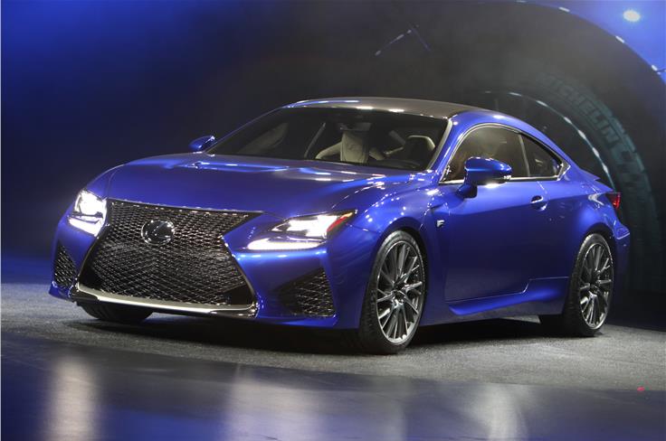 New Lexus RC-F will battle against the new BMW M4 when it reaches production