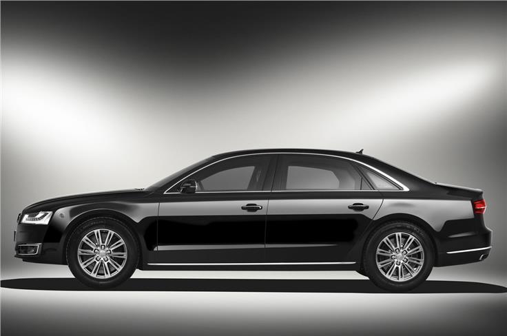 The updated A8 L sedan and the A8 security will be shown at the Auto Expo 2014. 